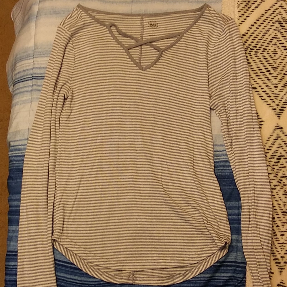 Stripped long sleeve